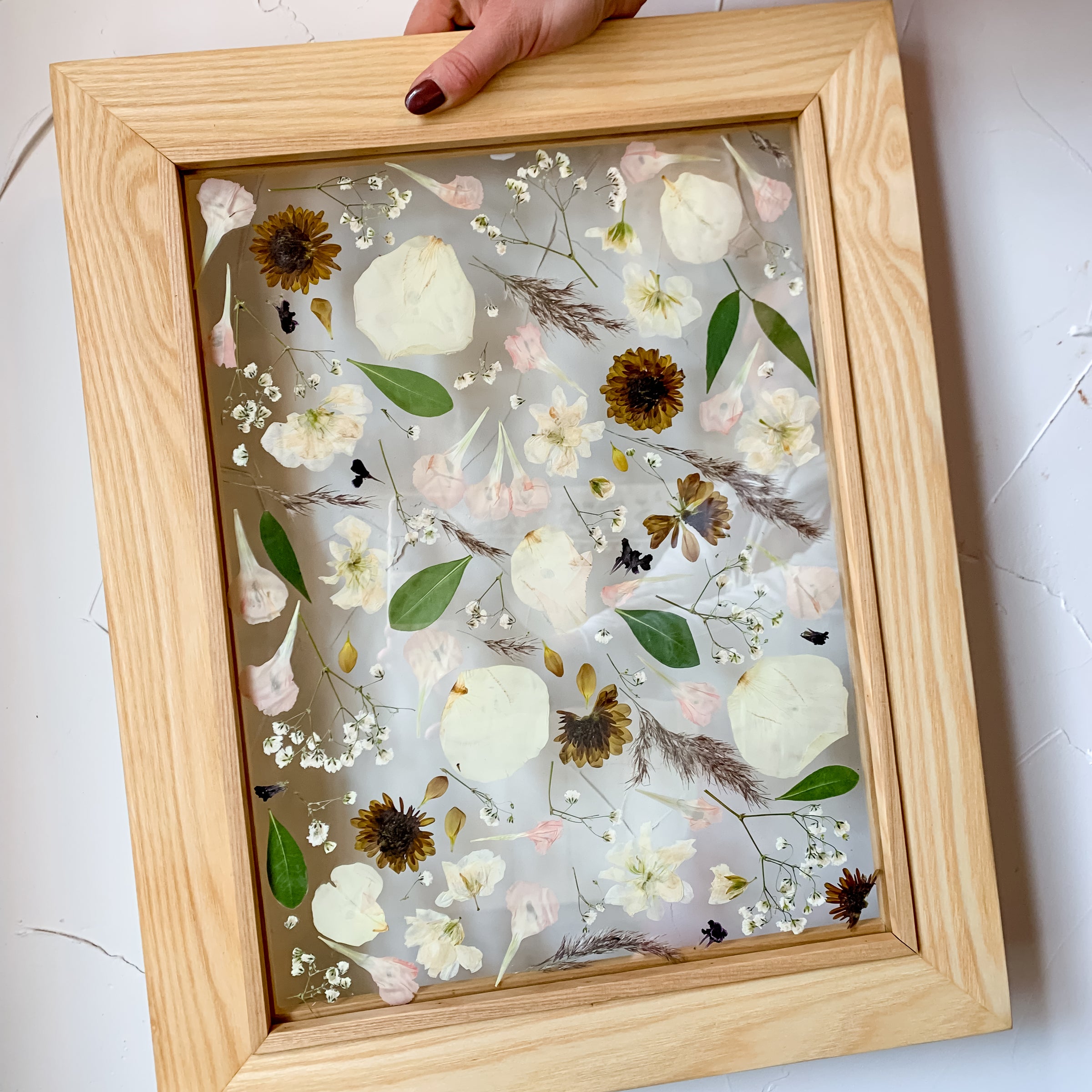 Custom Pressed Flower Frame